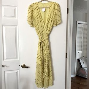 Pink Lily 3/4 wrap dress